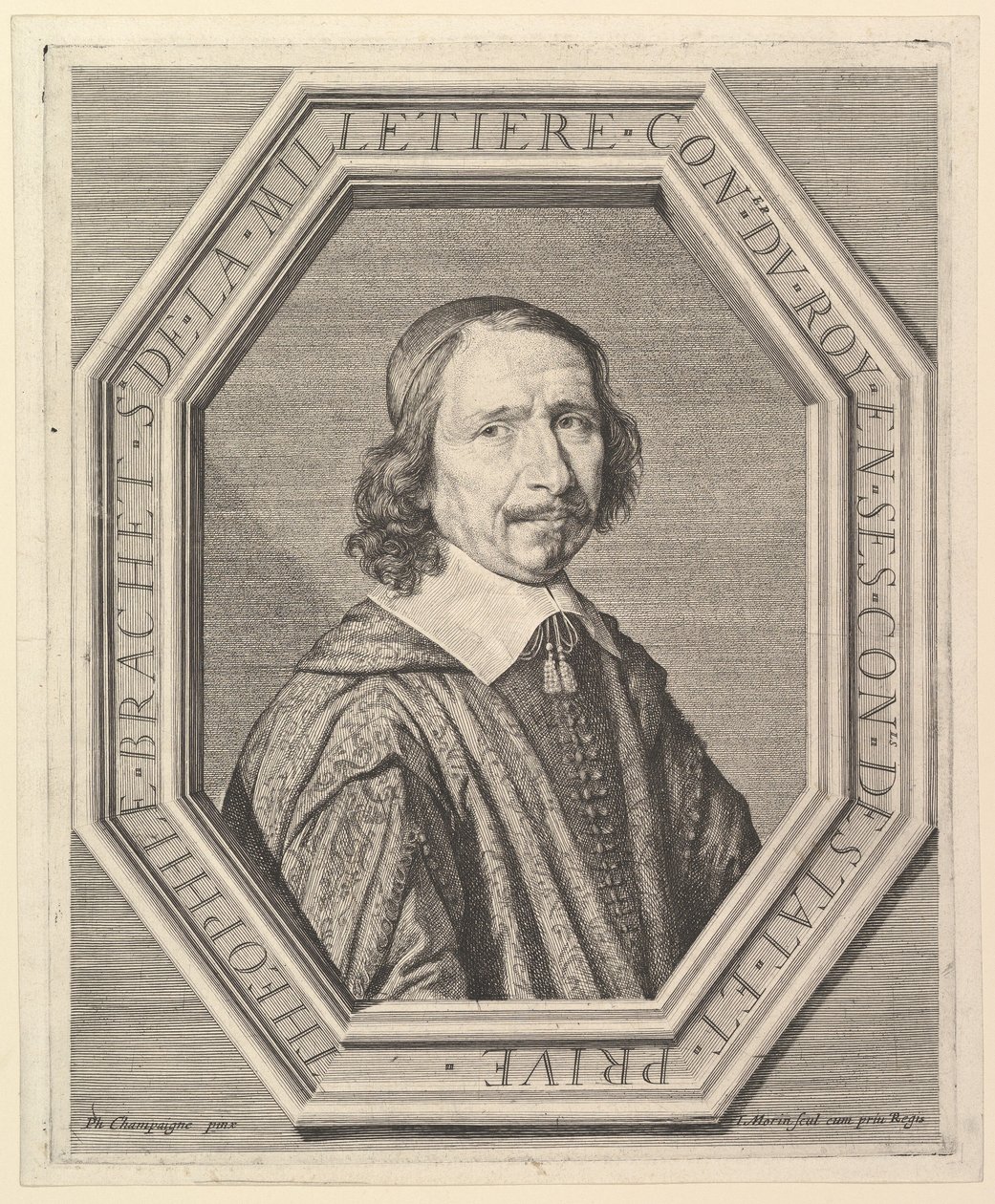 Theophile Brachet de la Milletiere, rådgivare åt kungen. av Jean Morin