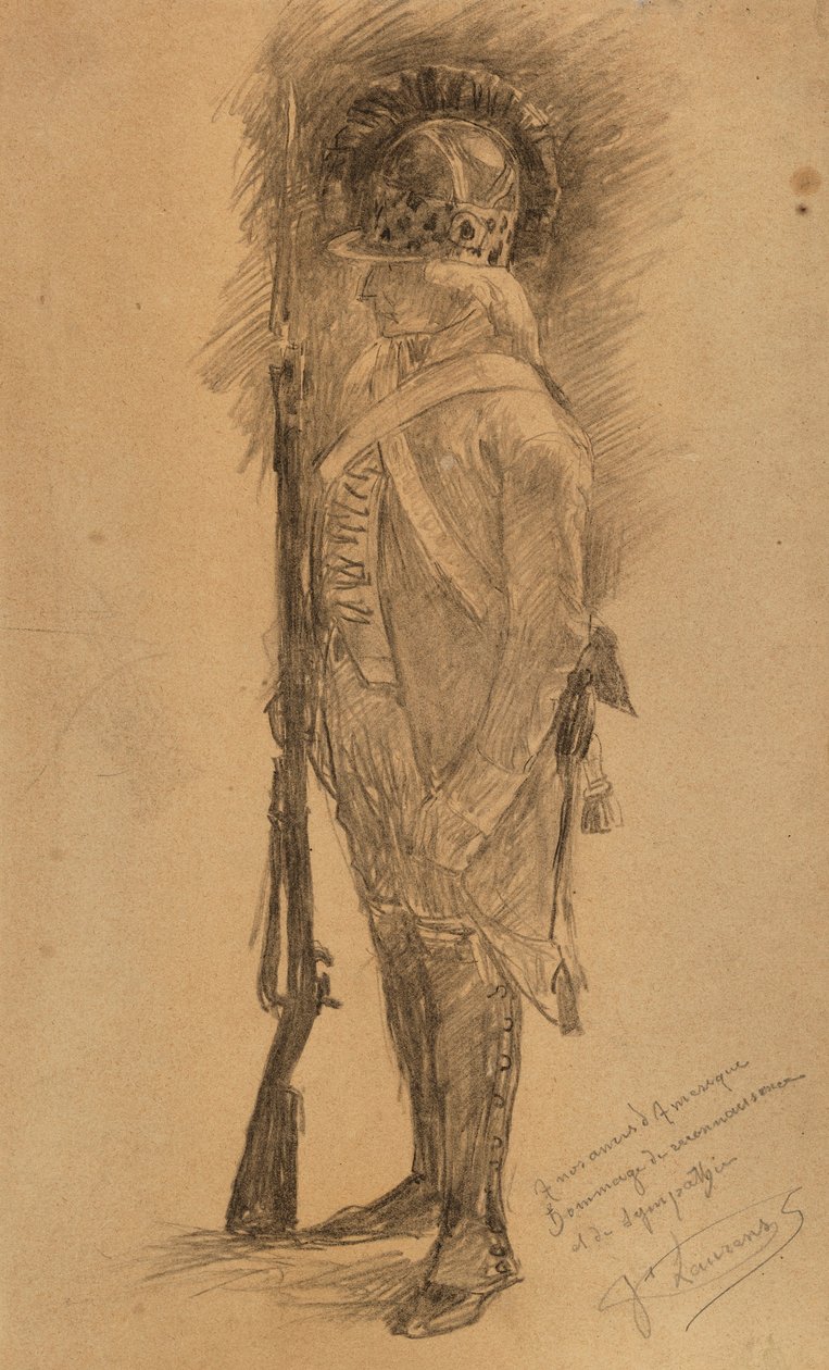 En soldat av Jean Paul Laurens