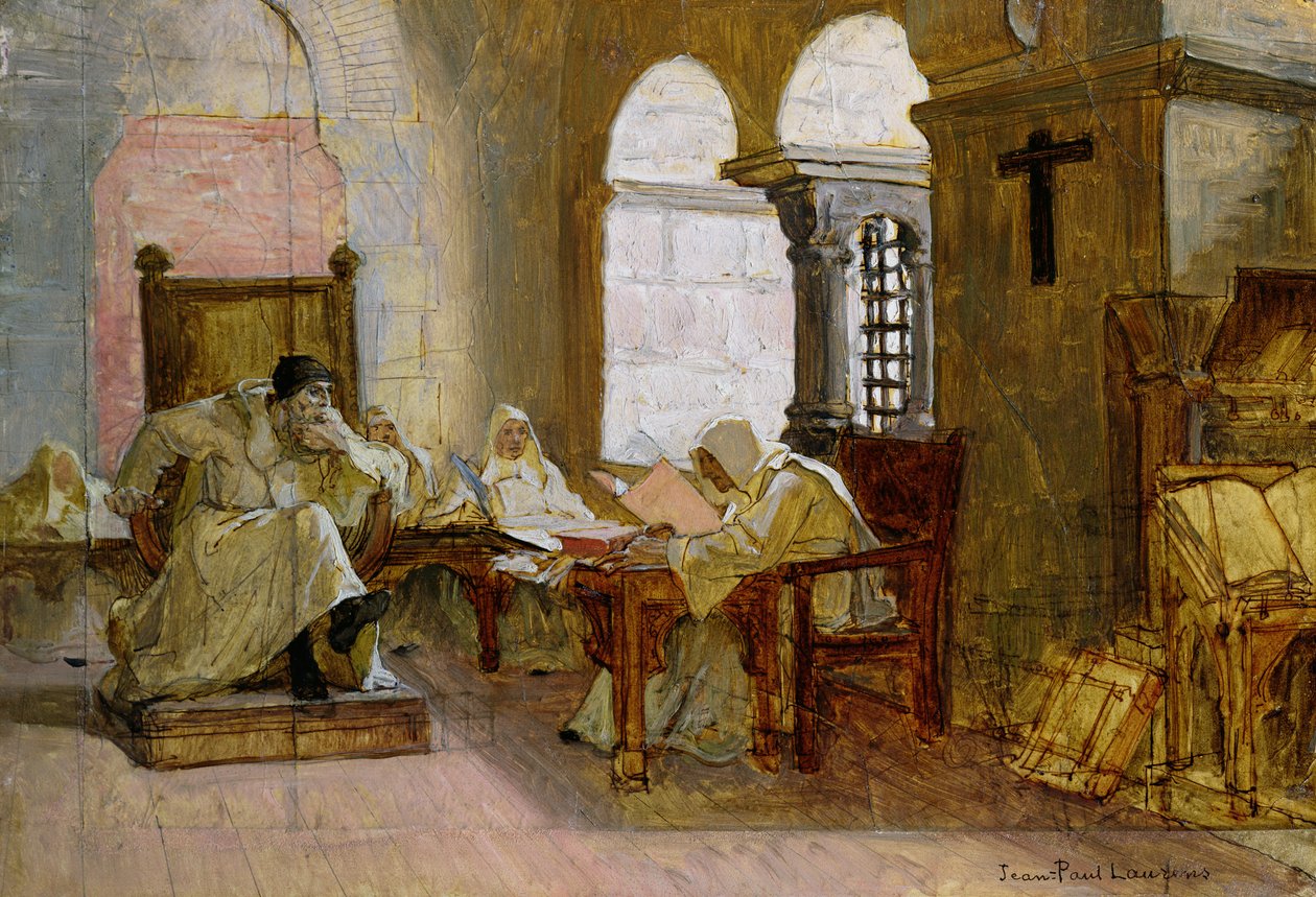 Det heliga ämbetets män (se även 391130) av Jean Paul Laurens