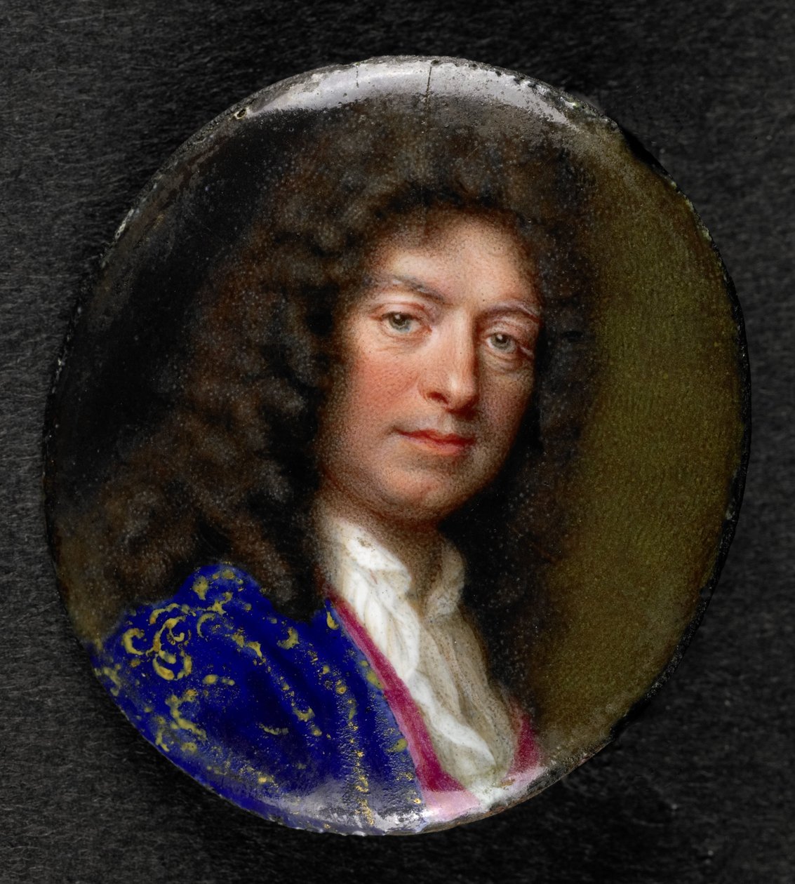 Porträtt av en man av Jean Petitot (le vieux) (attributed to)