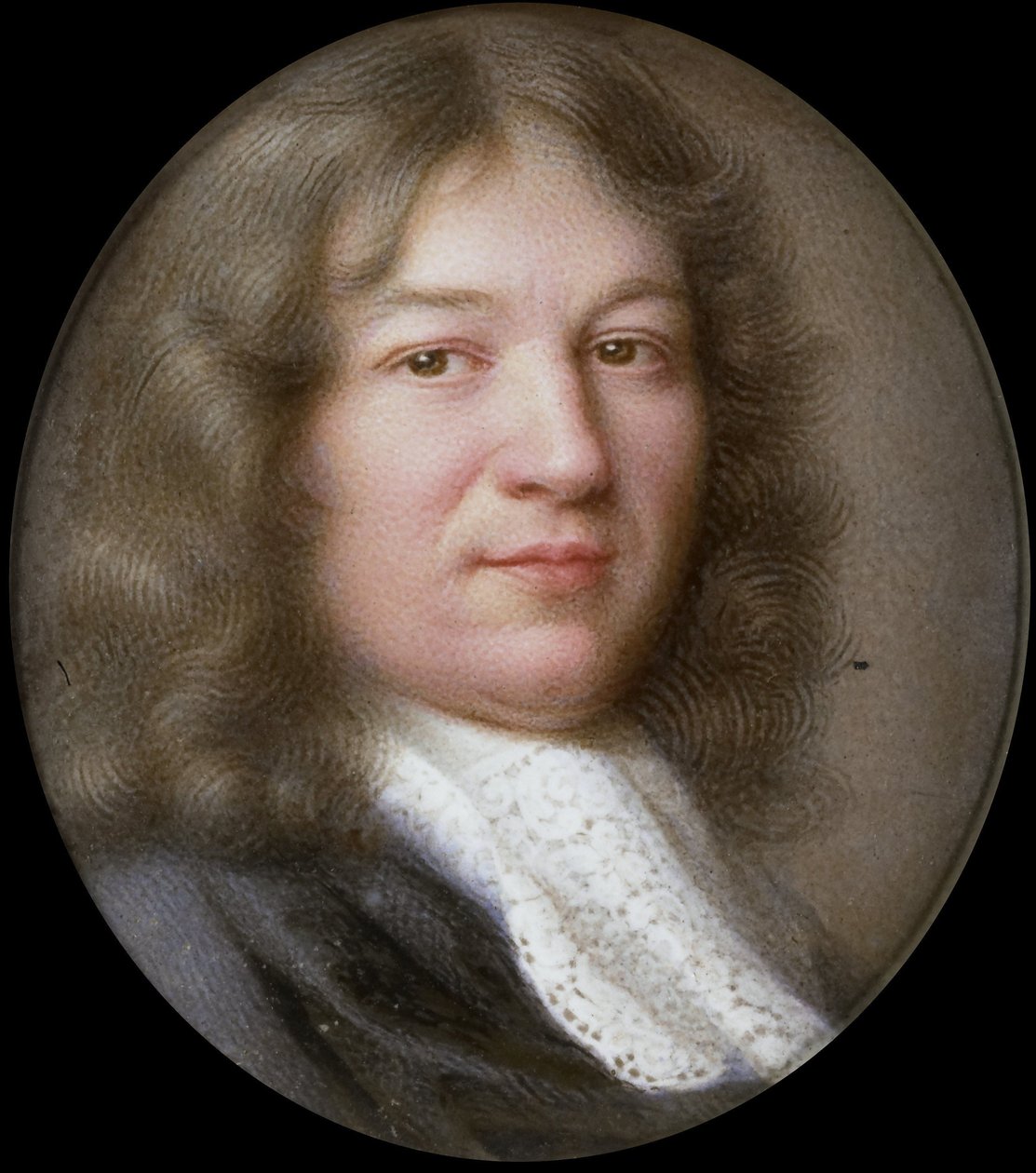 Porträtt av en man av Jean Petitot (le vieux)