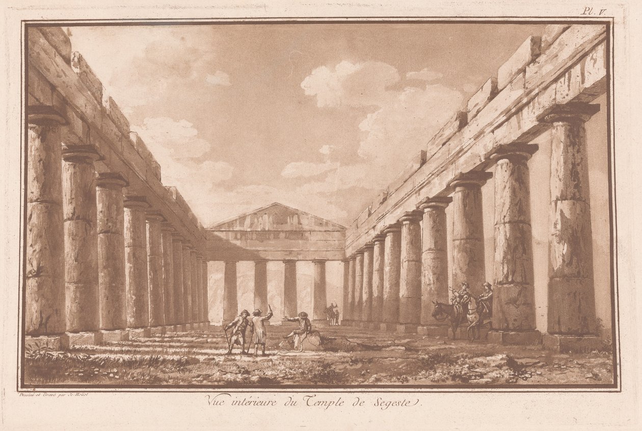 Pittoresk resa på öarna Sicilien, Malta och Lipari (vol. 1) av Jean Pierre Louis Laurent Houël