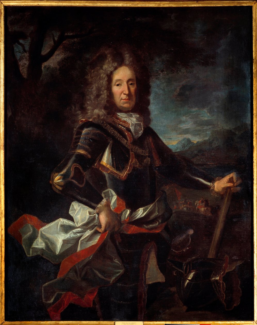 Porträtt av Charles Henri de Lorraine, prins av Vaudemont (1649-1723) son till Karl IV. Målning av Jean Ranc (1674-1735) av Jean Ranc