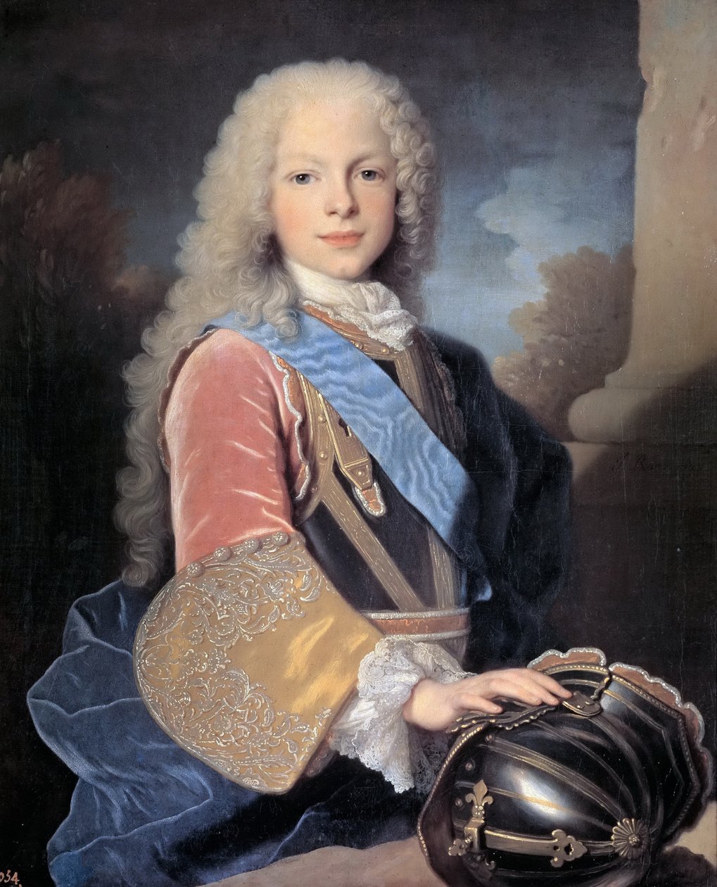Porträtt av Ferdinand VI av Spanien 1713-1759, 1725. av Jean Ranc