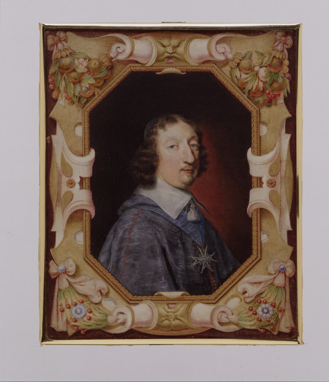 Porträtt av en kyrkoman, 1628. av Jean Saillant