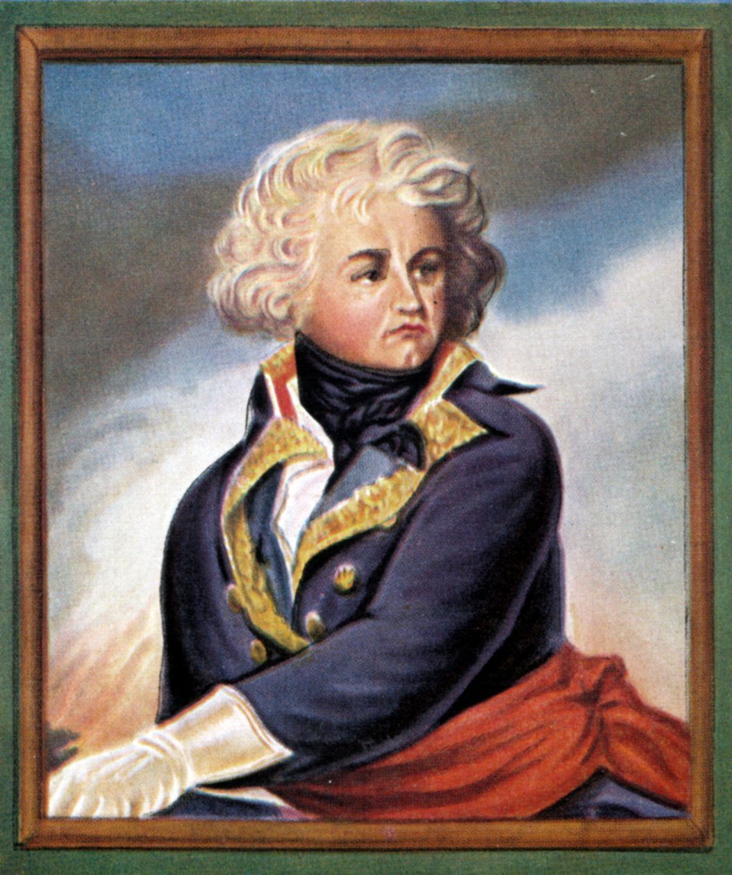 Jean Baptiste Kleber porträtt av Jean Urbain after Guerin