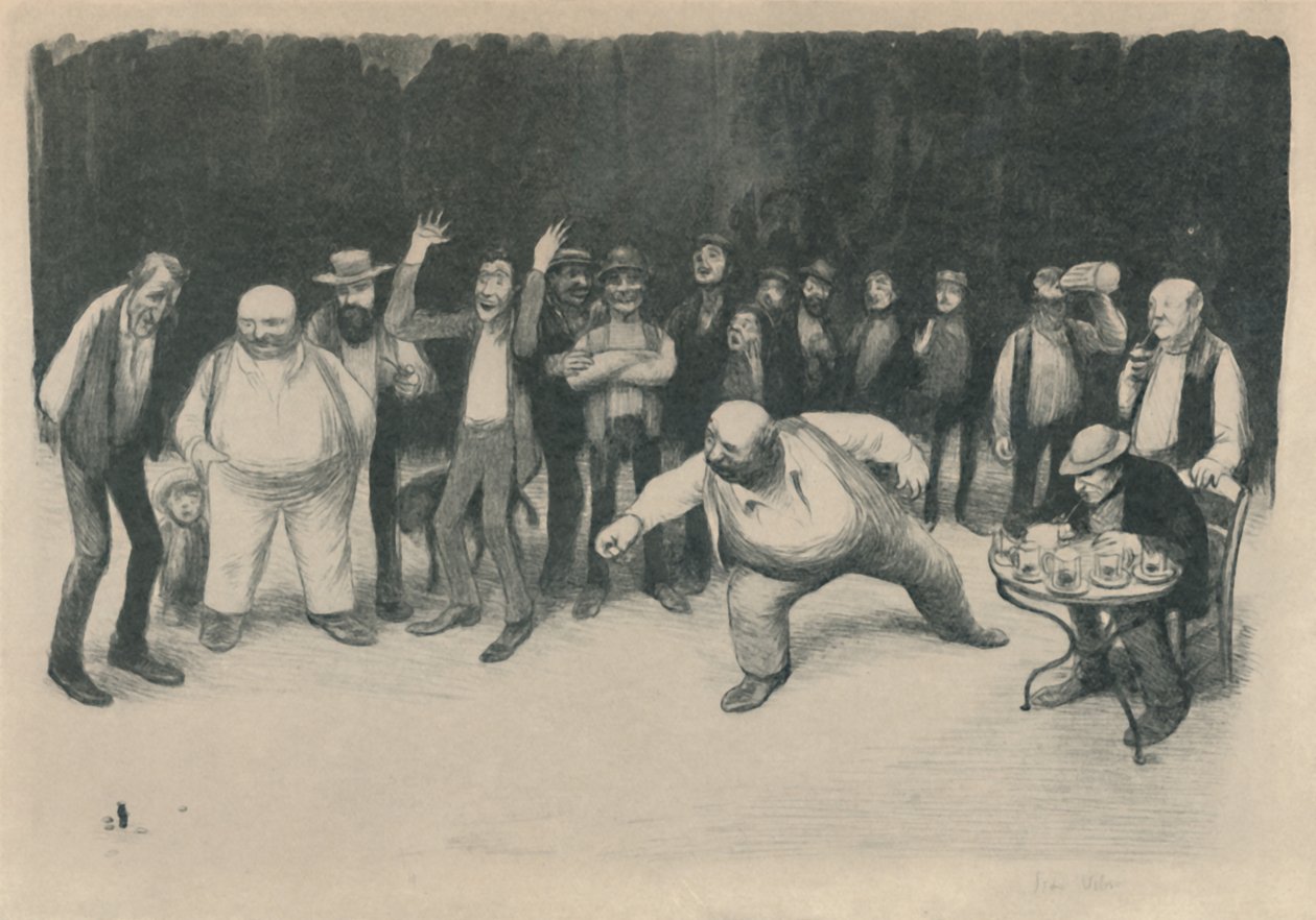 The Corks Players, 1919 av Jean Veber