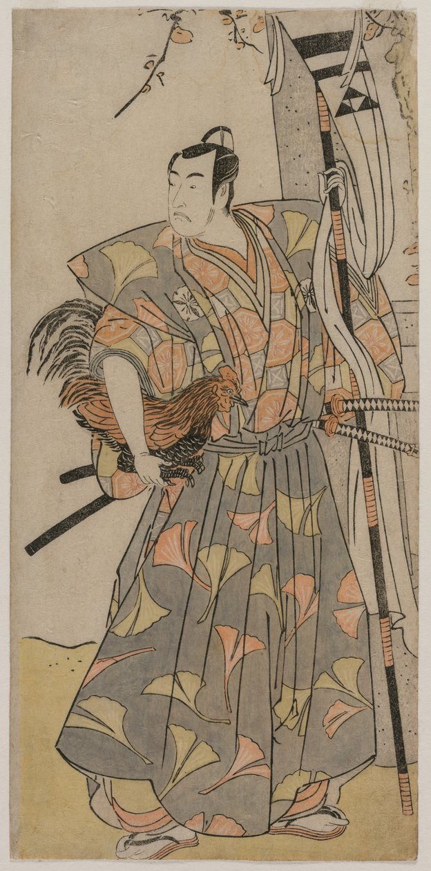 Skådespelaren Matsumoto Kōshirō IV av Jean Victor Bertin