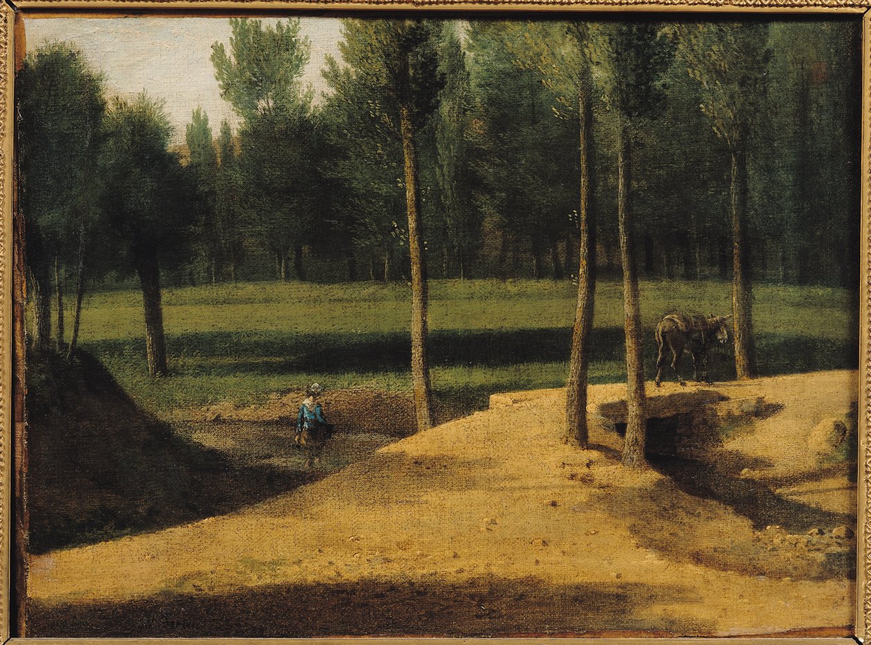 The Surroundings of the Bievre, c.1808-10 av Jean Victor Bertin