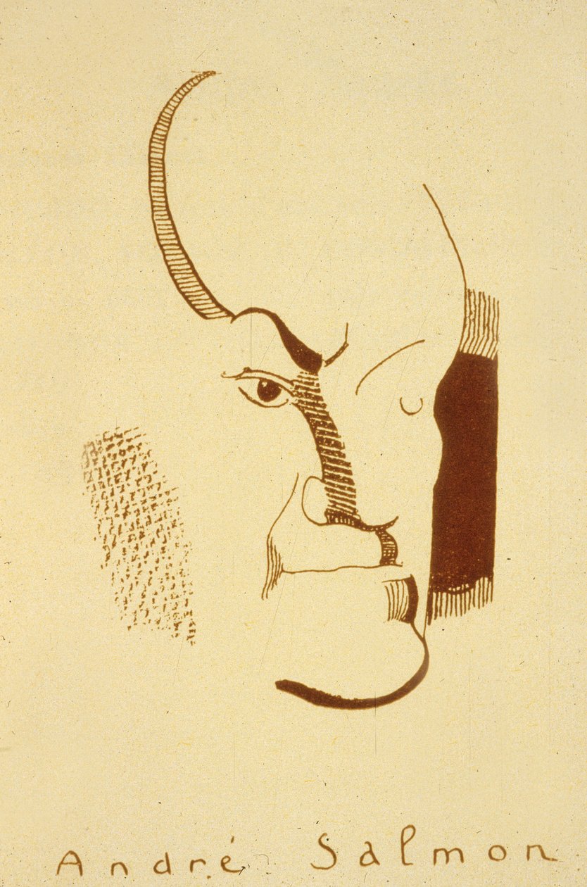 Andre Salmon av Jean de Bosschere