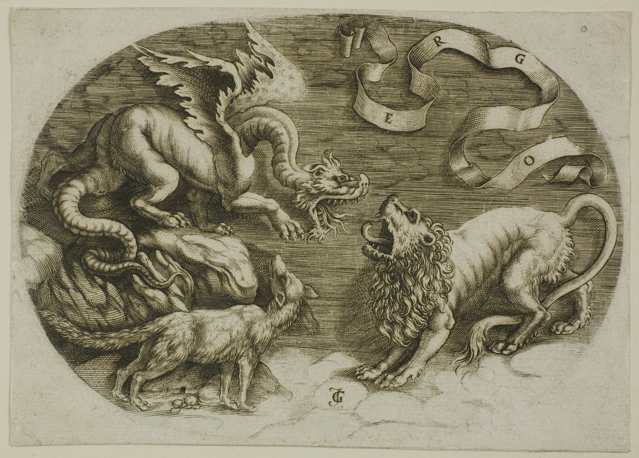 Lejon, drake och räv av Jean de Gourmont