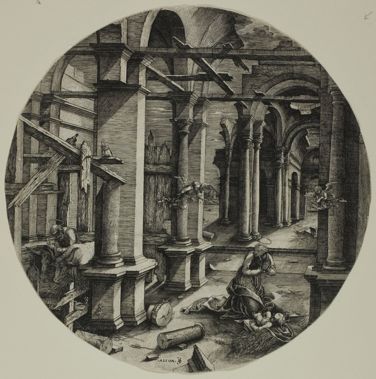 Stallet i Betlehem av Jean de Gourmont