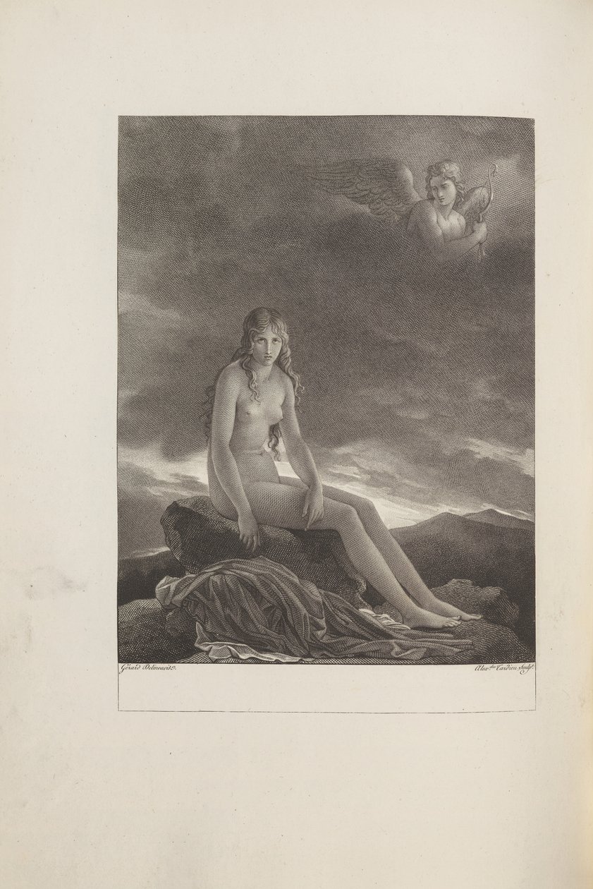 Kärleken till Psyche och Cupid följt av Adonis, dikt av Jean de la Fontaine