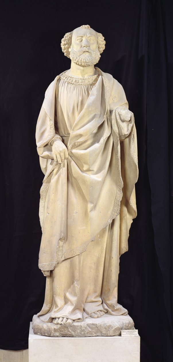 St Peter, från Chateau des Ducs de Bourbon, Chantelle, ca 1500-03 av Jean fl.c.1465 c.1516 Guilhomet