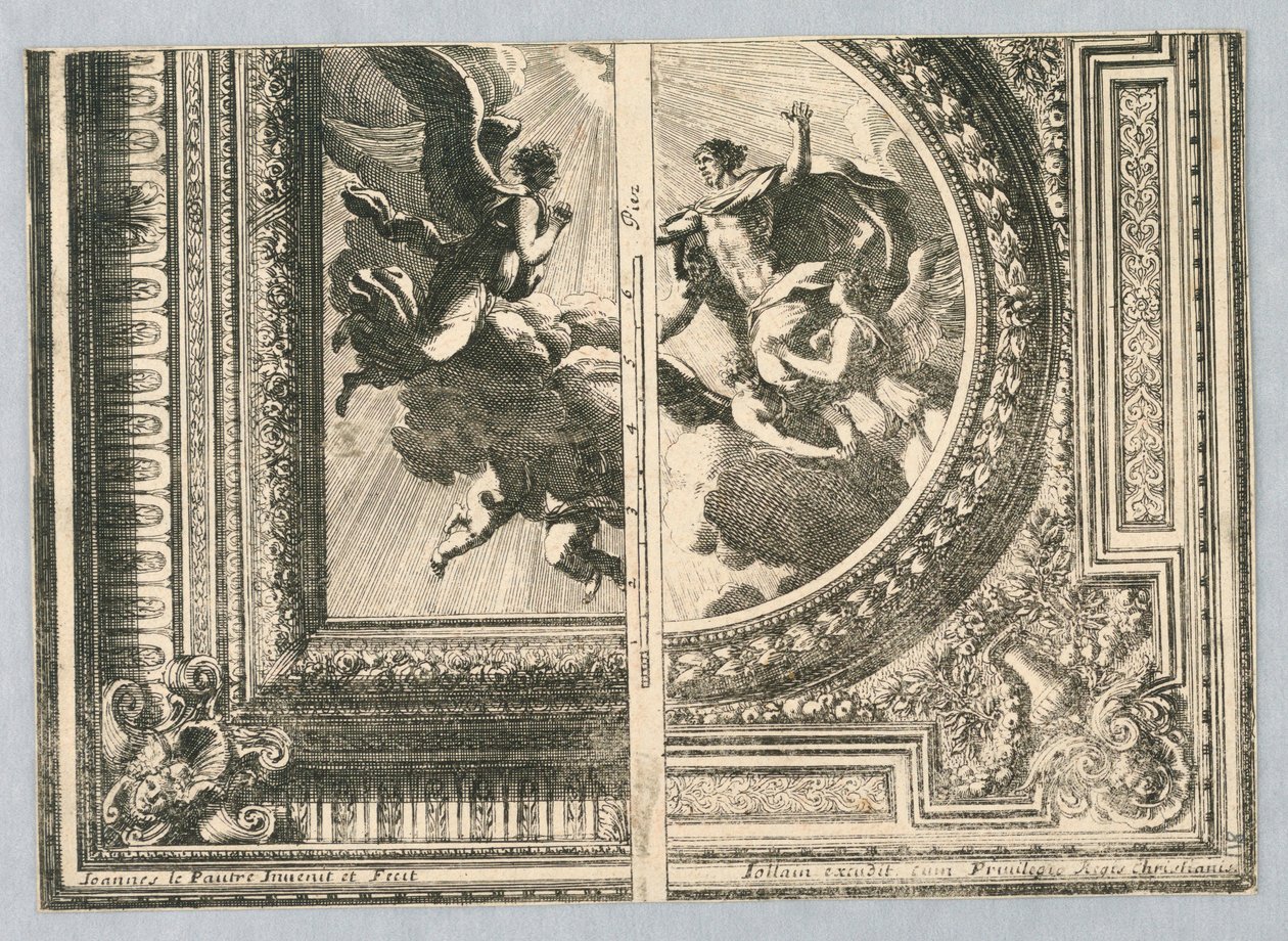 Design för tak av Jean le Pautre