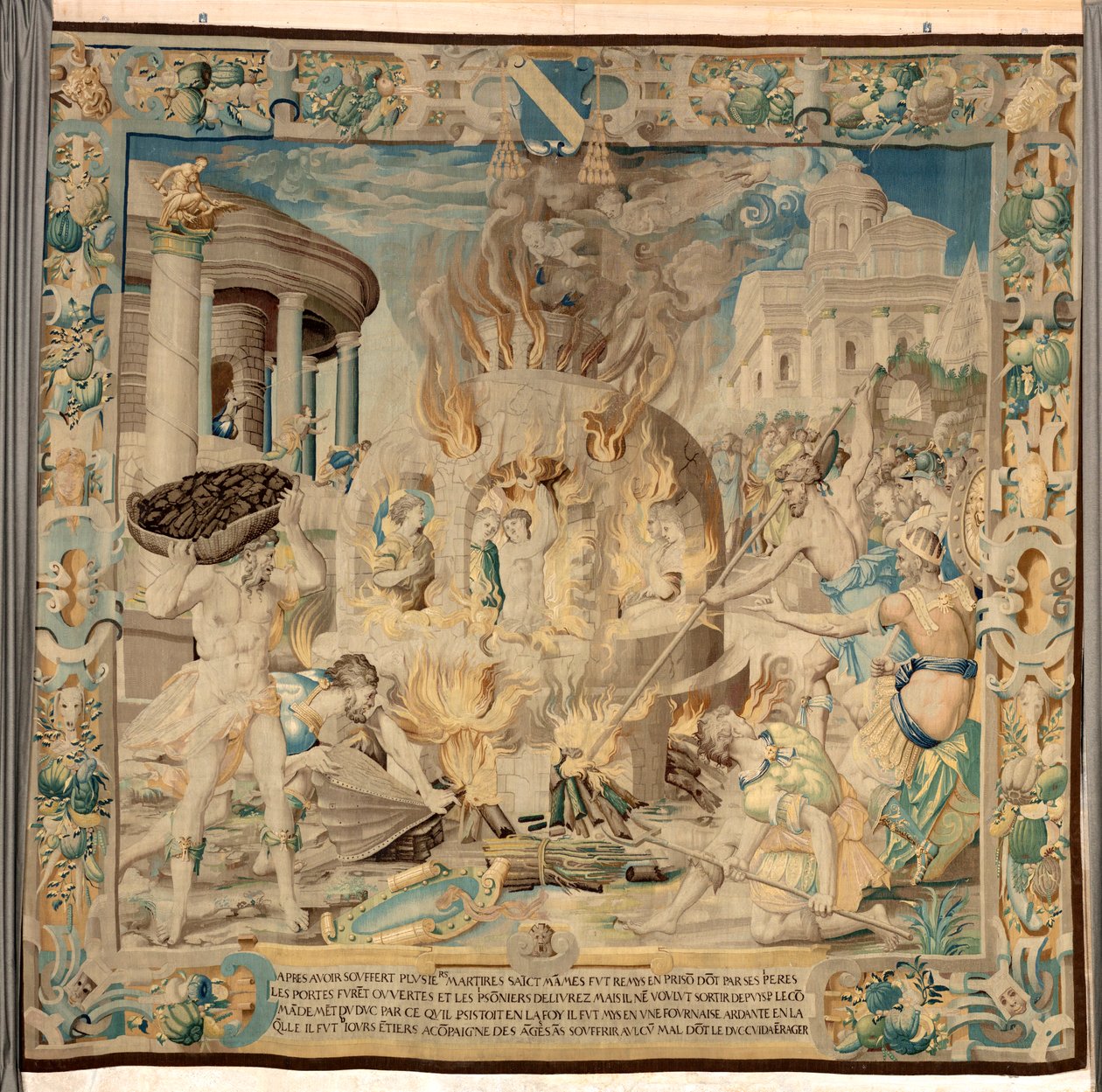 Legend of Saint-Mammes (gobeläng) av Jean the Elder Cousin