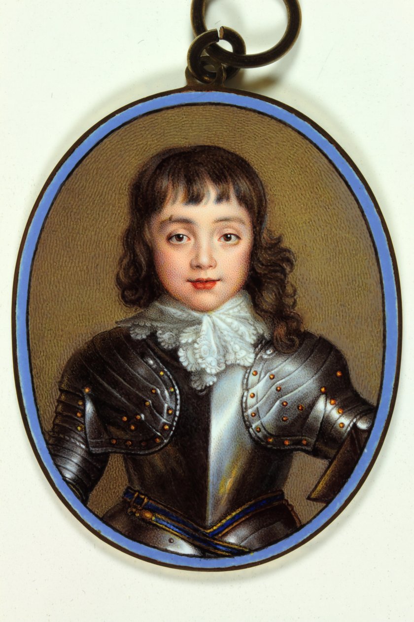 Charles, prins av Wales, senare Charles II av Jean the Elder Petitot
