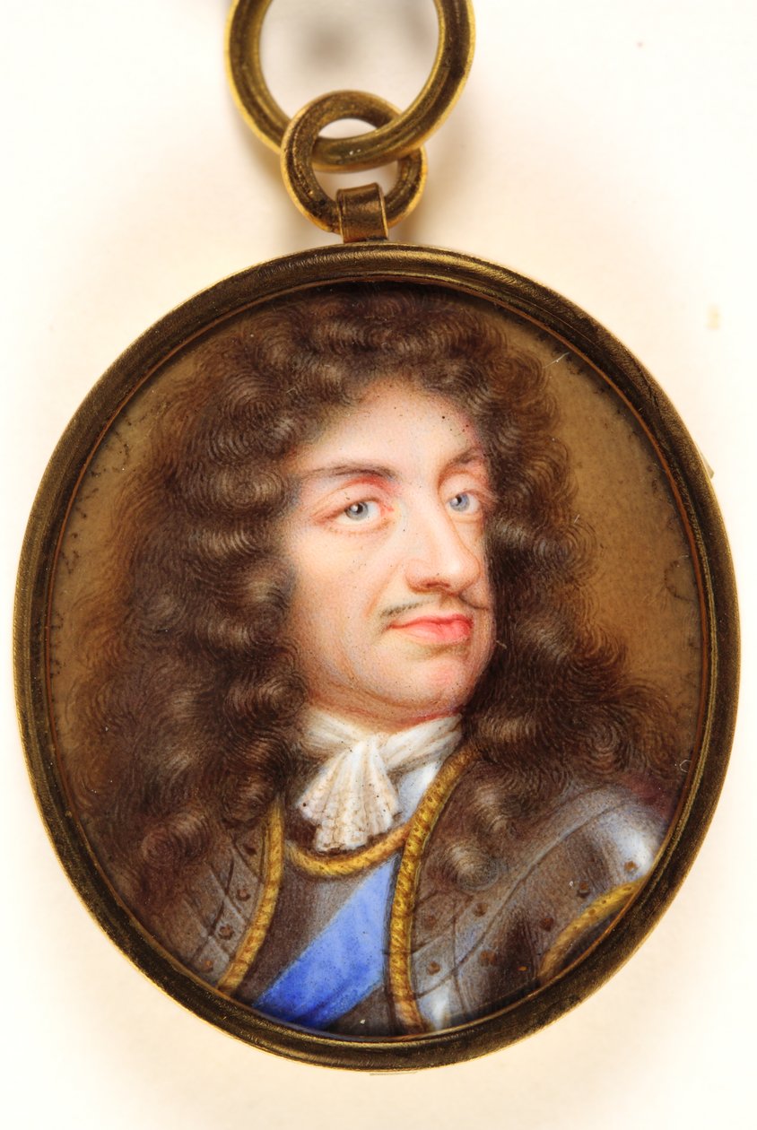 Karl II av Jean the Younger (attr.to) Petitot