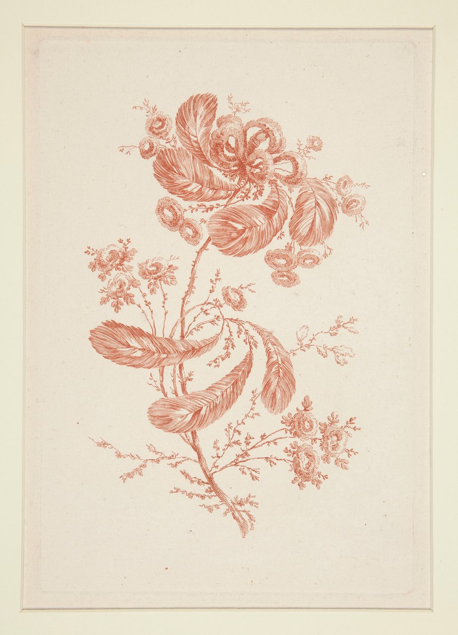 Utan titel (Ideala blommor), från en uppsättning om sex av Jeanne Deny