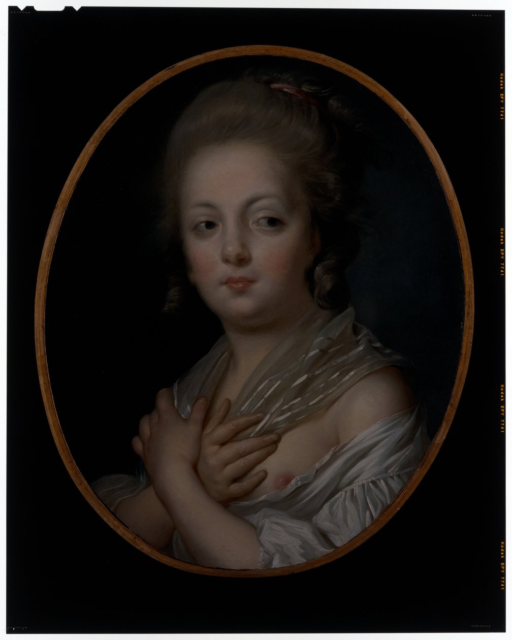 En Ung Kvinna På Hennes Toalett av Jeanne Philiberte Ledoux
