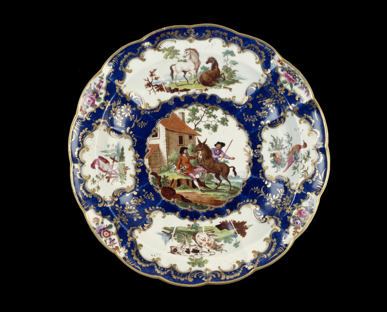 Runt fat, 1768-1770 (steatitiskt porslin) av Jefferyes Hammett O