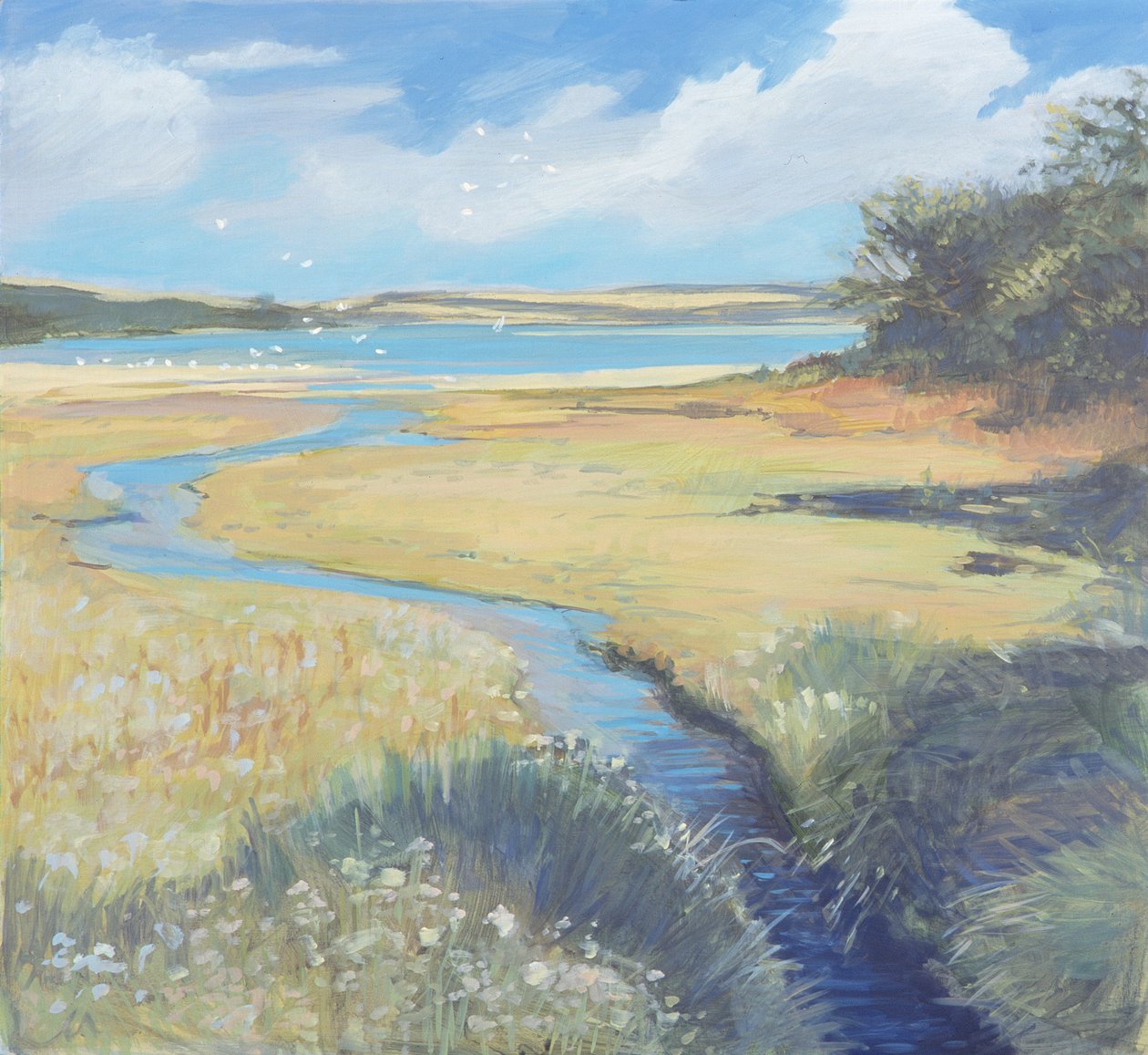 Kingsbridge Estuary, 2008 av Jennifer Wright
