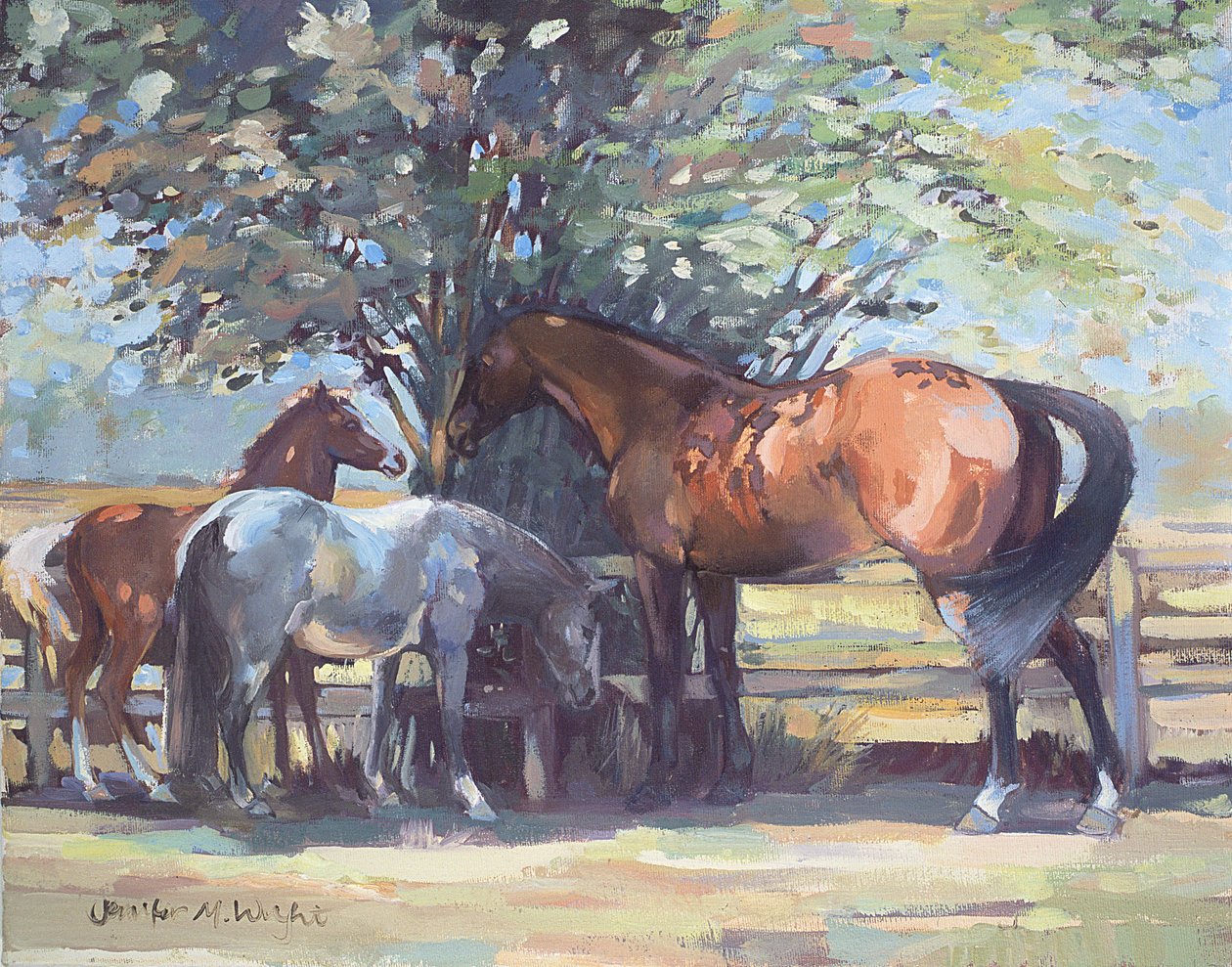 Hästar - Sommarflugor, 1990 av Jennifer Wright
