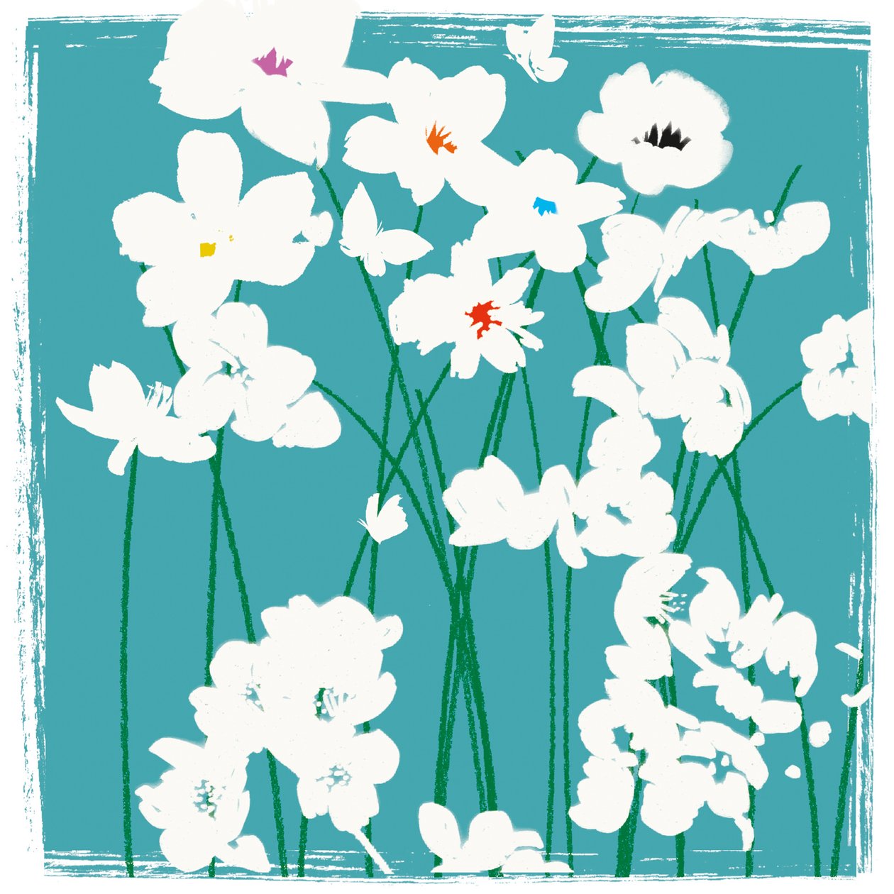 Turkos blommor av Jenny Frean
