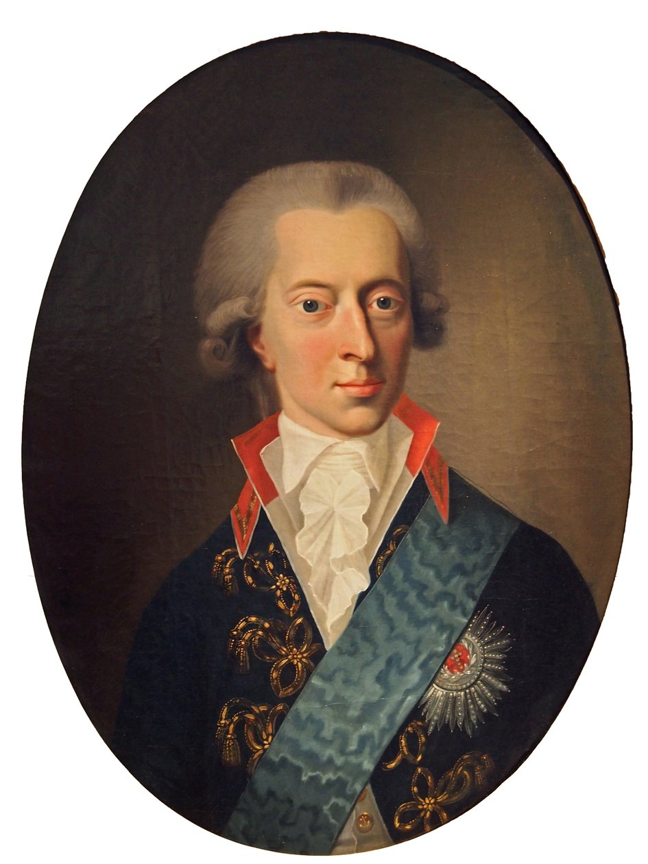 Porträtt av Christian VII av Danmark av Jens Juel