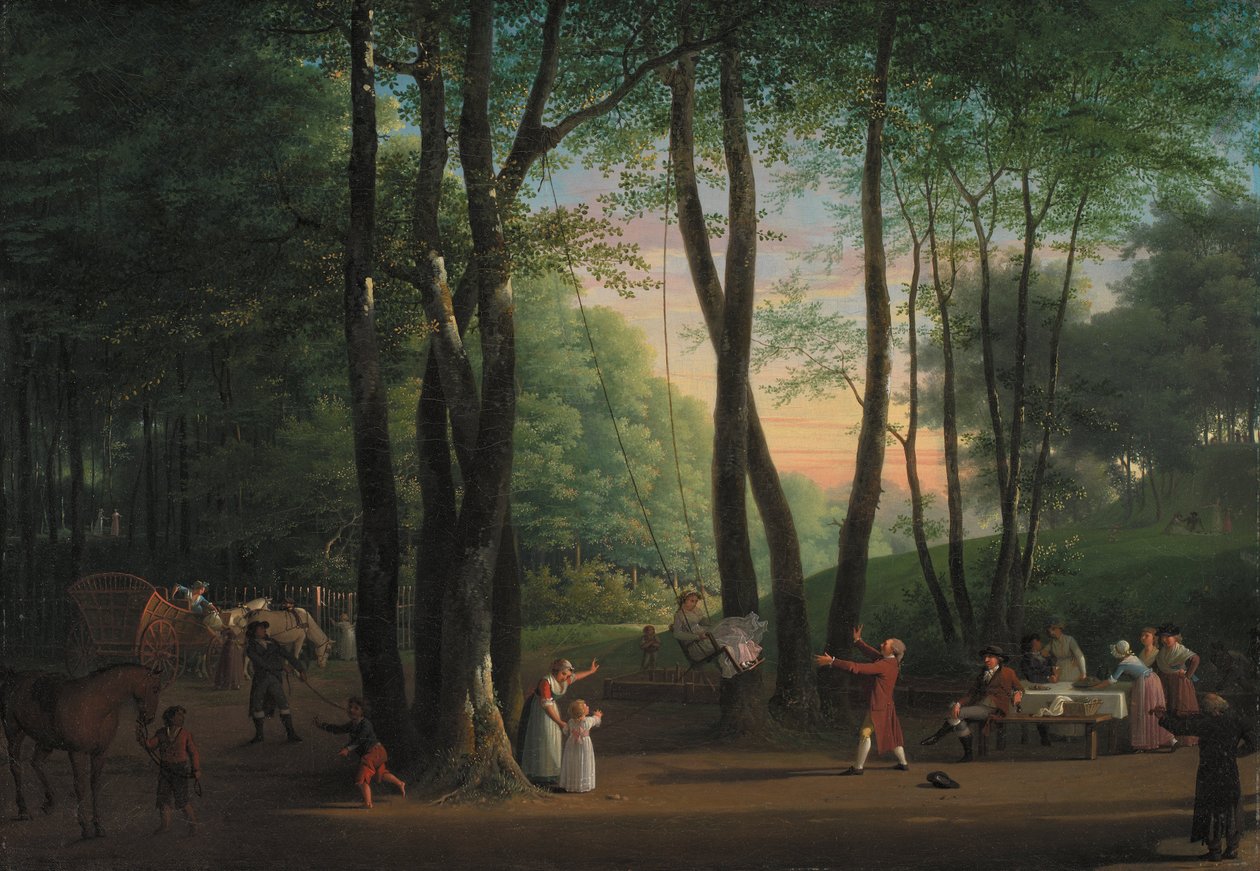 The Dancing Glade på Sorgenfri, norr om Köpenhamn av Jens Juel