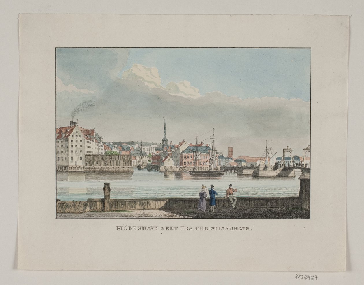 Köpenhamn sett från Christianshavn av Jens Holm