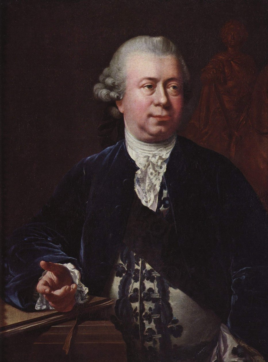 Porträtt av Jacques-François-Joseph Saly av Jens Juel