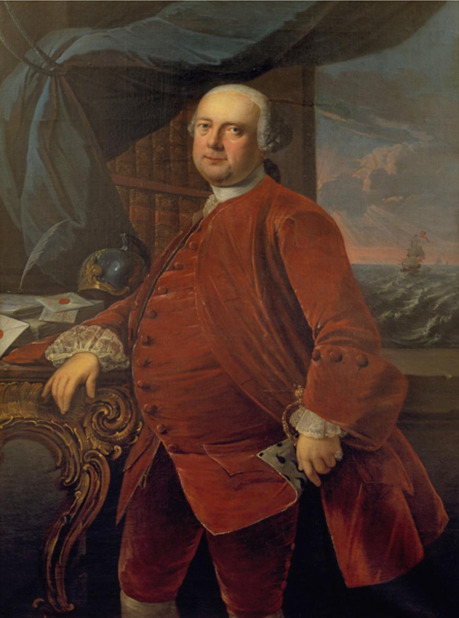 Postmästare Frederik Carl Harboe (?) av Jens Juel