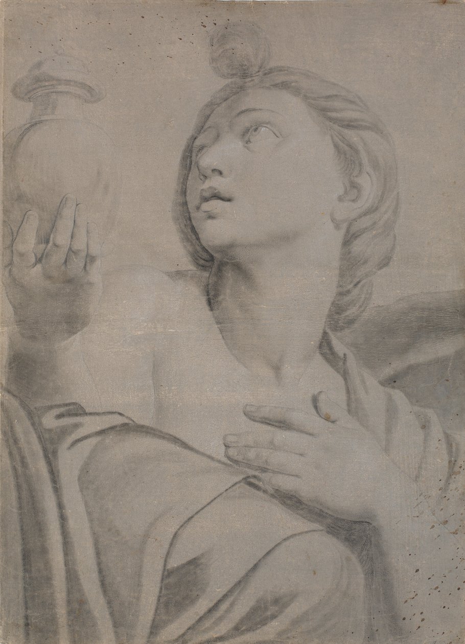 Psyche tar med Venus Persefones burk med drycken av Jens Juel