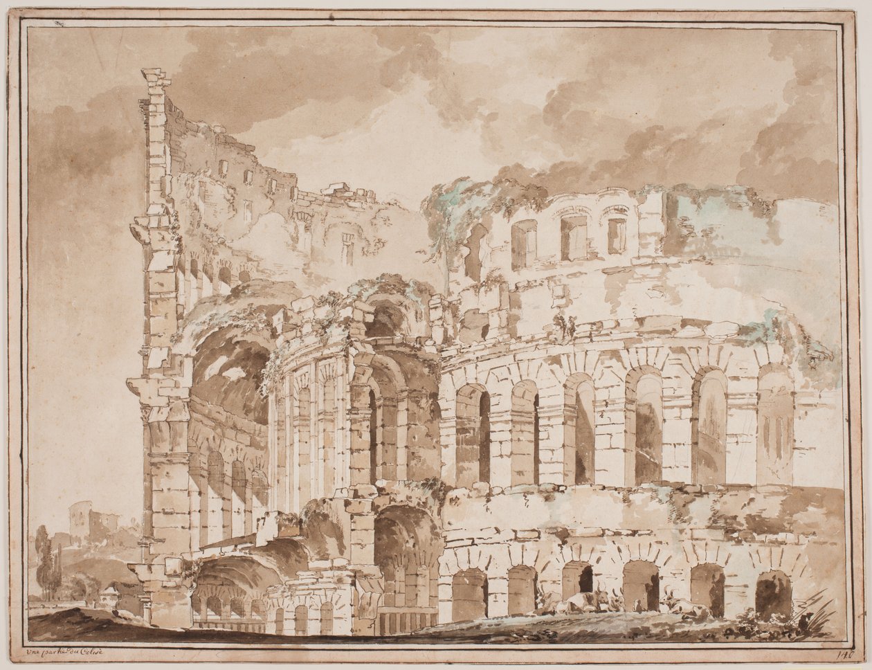 Colosseum sett utifrån av Jens Petersen Lund