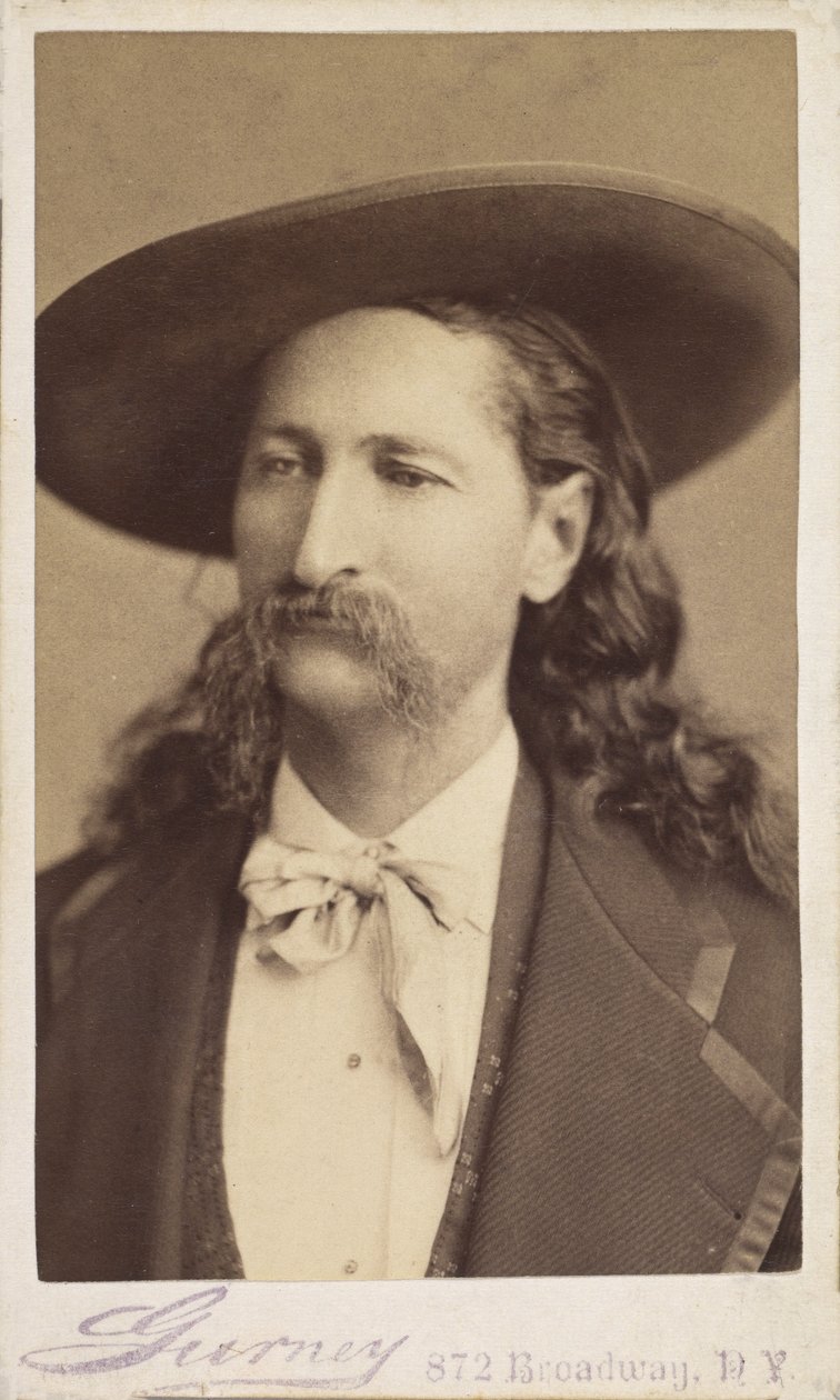 Wild Bill Hickok, pub. 1873 (foto) av Jeremiah Gurney