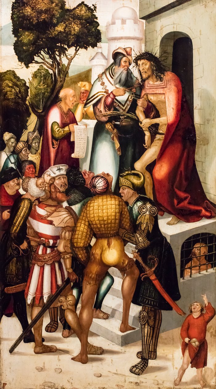 Ecce Homo, ca 1515 (Tempera och olja på barrträ) av Jerg Ratgeb
