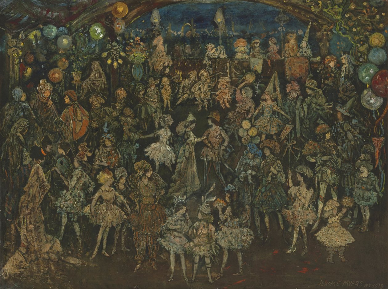 Dansfantasi, 1923 av Jerome Myers