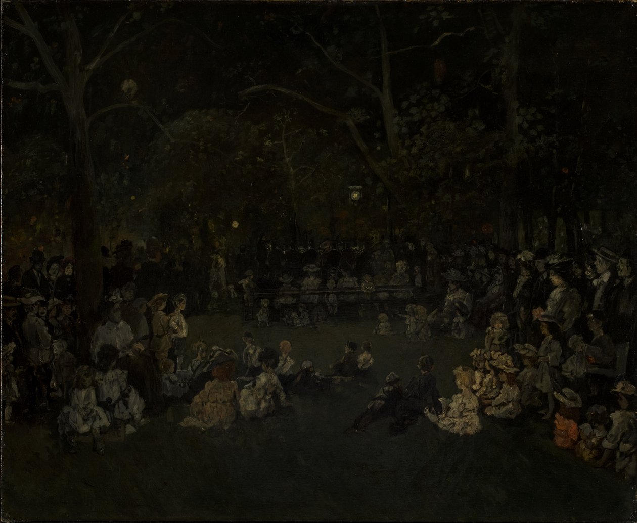 Madison Square Concert, ca 1923 av Jerome Myers