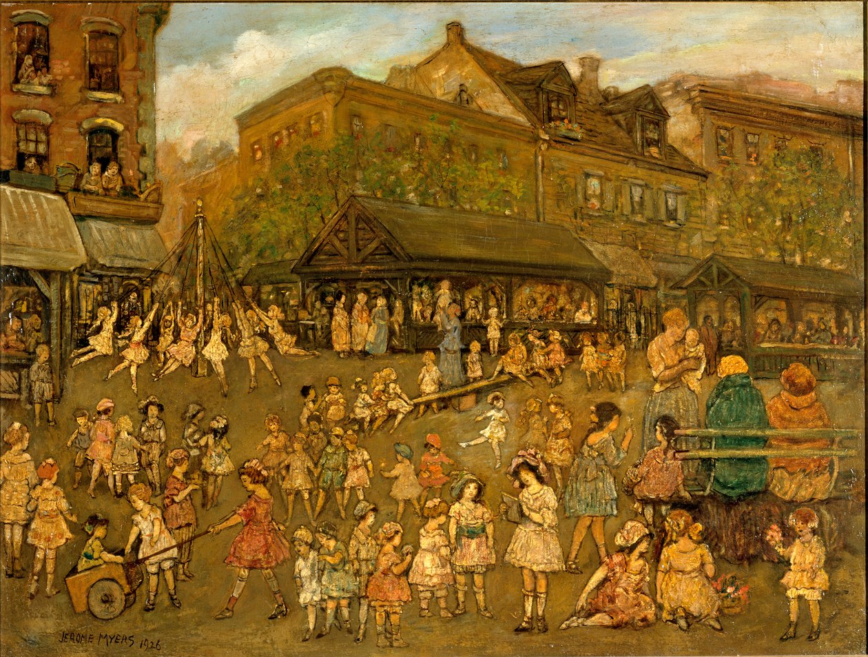 Glädjens fält, 1920. av Jerome Myers