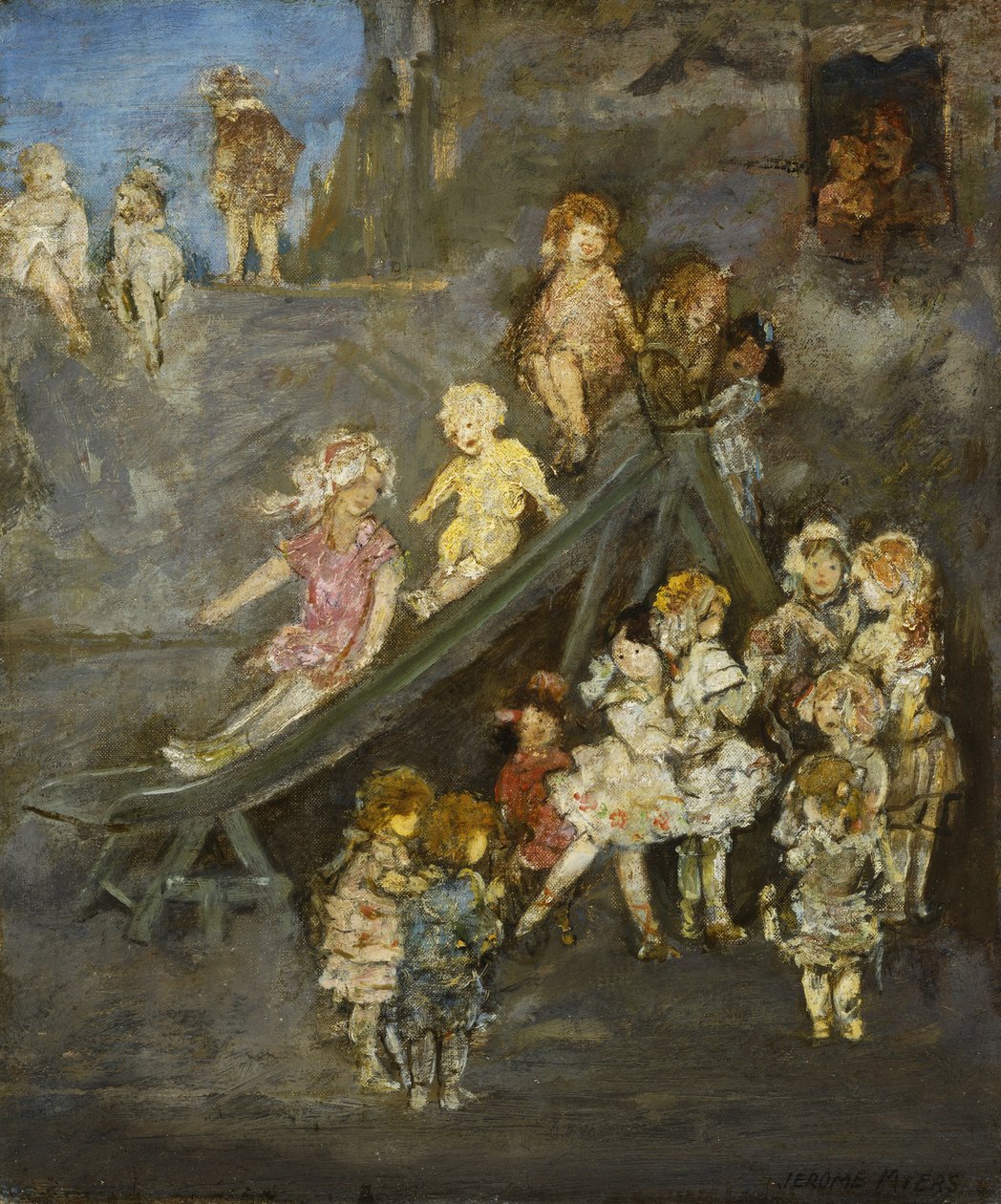 Sliden av Jerome Myers