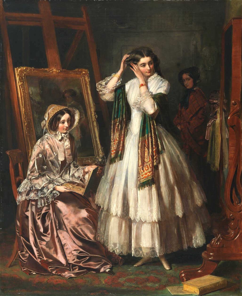 Bröllopskvällen, 1852 av Jerry Barrett