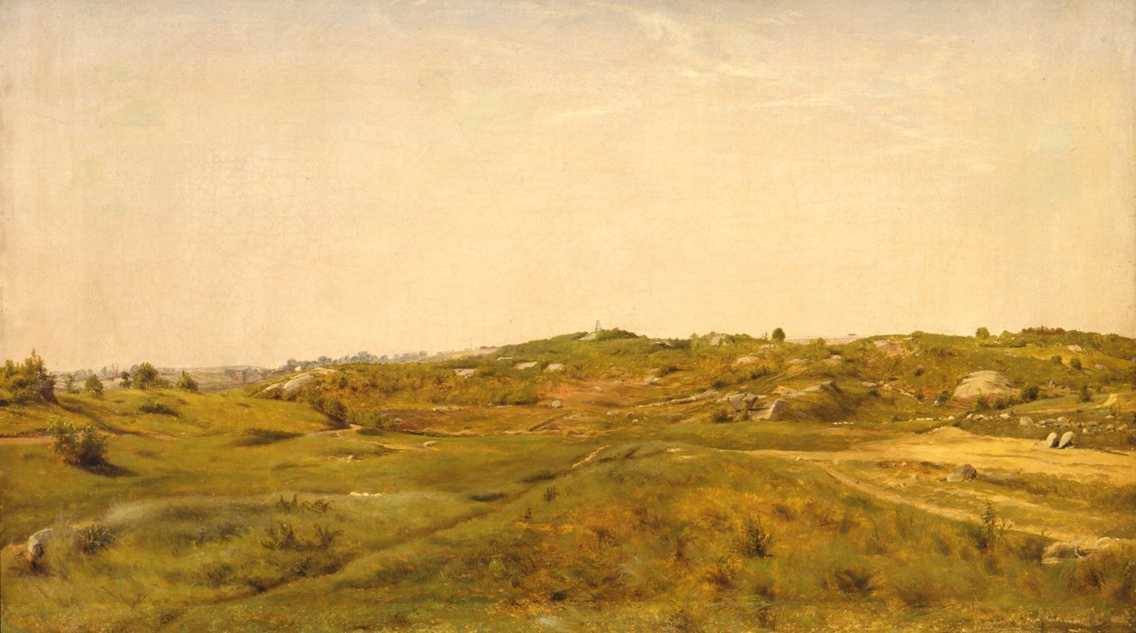 Utsikt i Central Park, New York, 1858 av Jervis McEntee