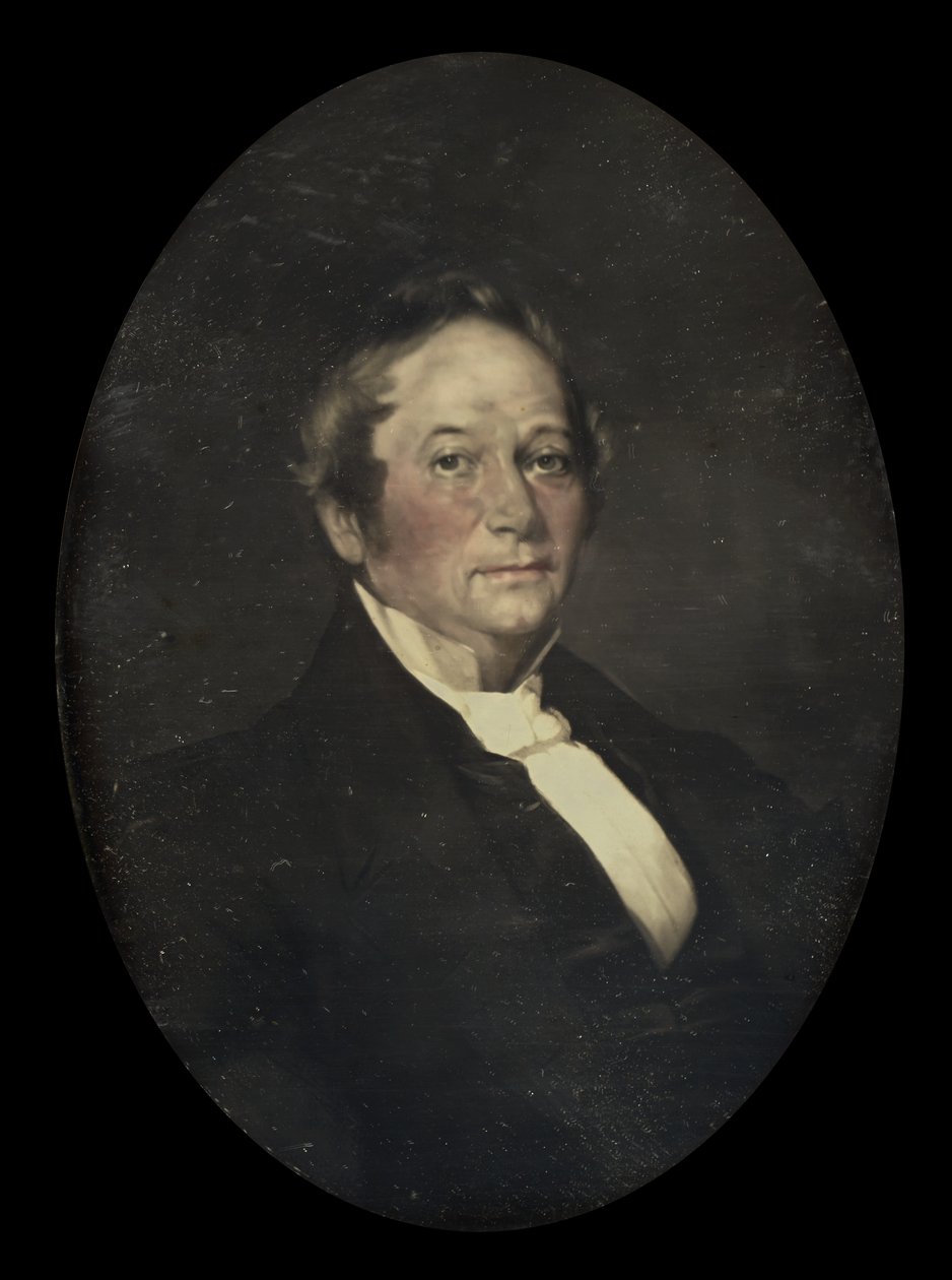 [Kopia av ett målat porträtt] av Jesse H. (after) Whitehurst
