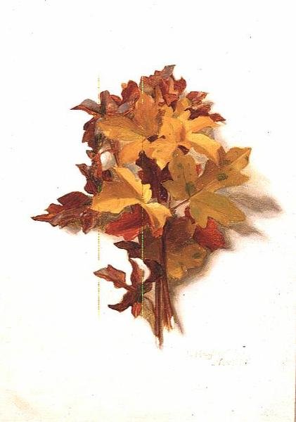 november (från en serie om tolv) av Jessica Hayllar