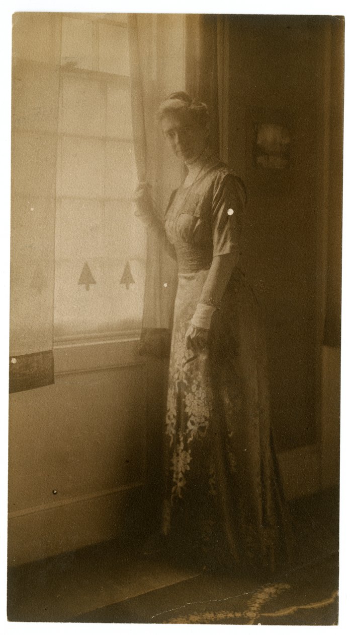 Alice Stevens, Windsor, Vt, ca 1905-40 (gelatinsilverfoto) av Jessie Tarbox Beals