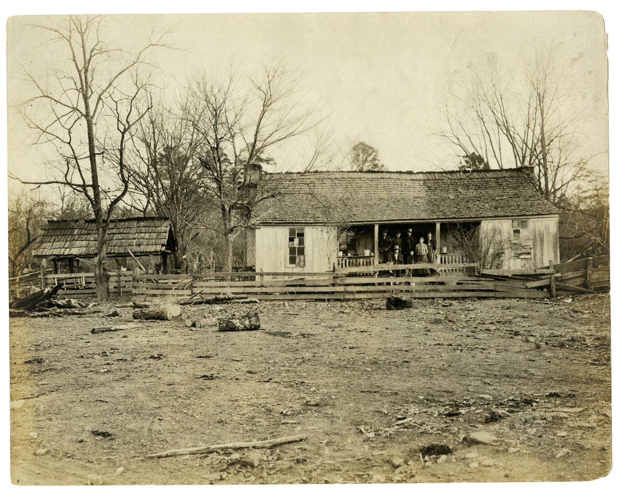 Ett hem i Arkansas 40 miles från en järnväg av Jessie Tarbox Beals
