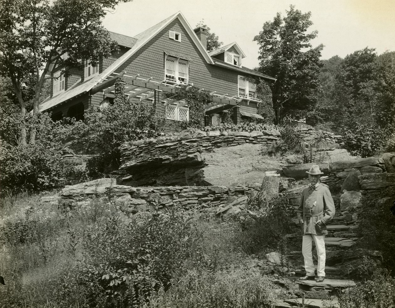 Carroll Beckwith, ca 1905-17 (gelatinsilverfoto) av Jessie Tarbox Beals