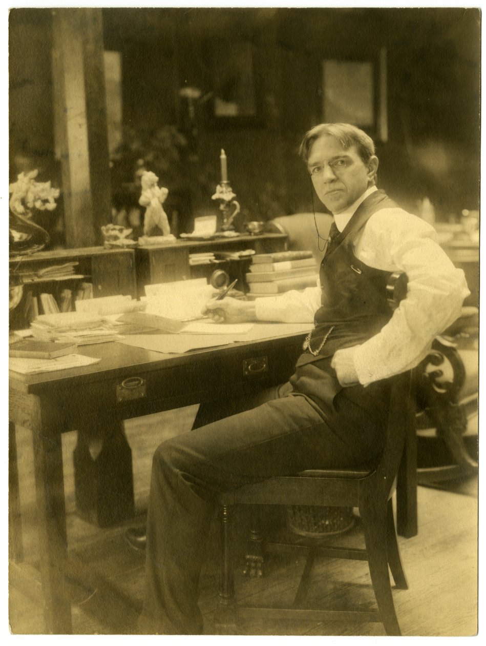 Charles G D Roberts, kanadensisk författare, ca 1905-40 av Jessie Tarbox Beals