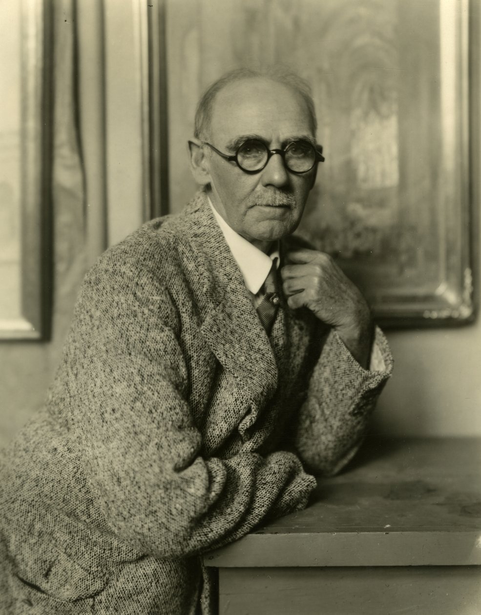 Colin Campbell Cooper konstnär, ca 1905-31 (gelatinsilverfoto) av Jessie Tarbox Beals